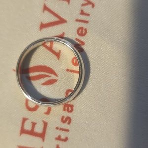 James Avery silver band